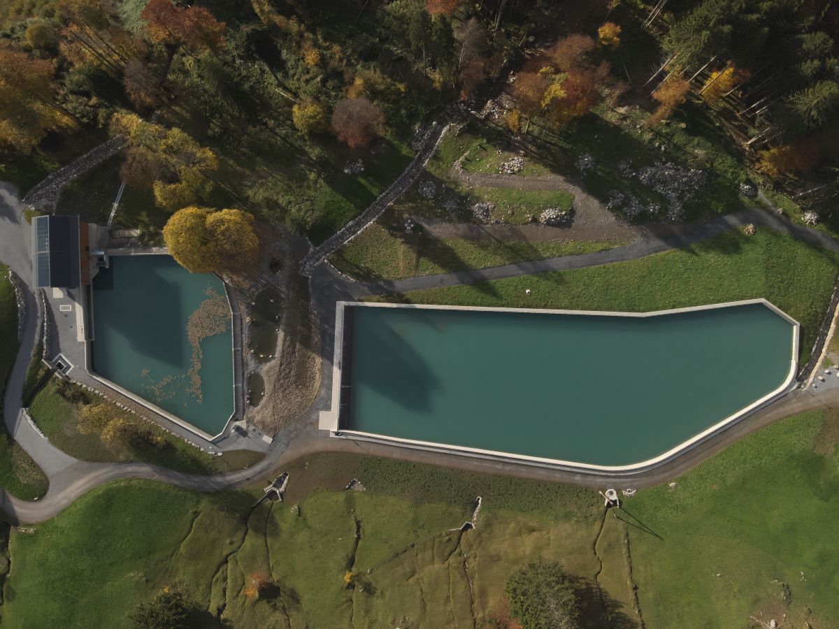 Neubau Wasserkraftwerk Luchsingen