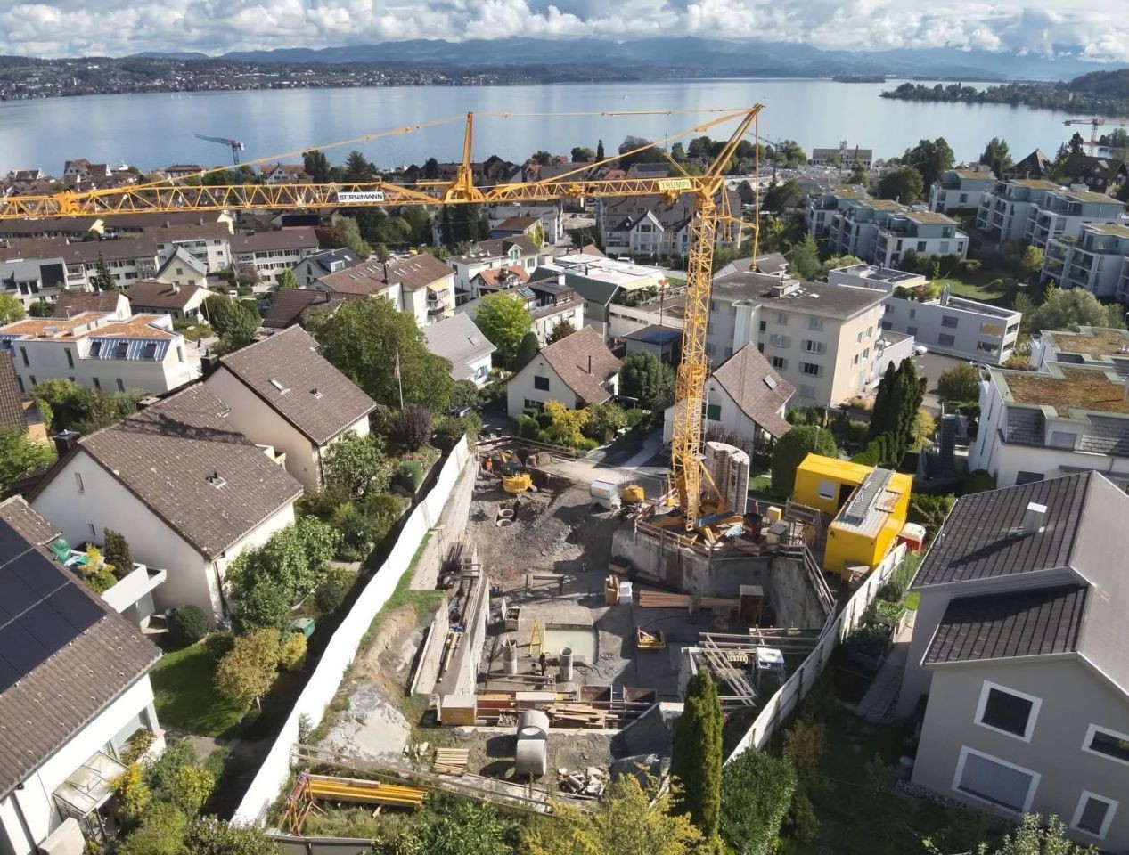 Bauprojekt in Richterswil – die Arbeiten laufen!