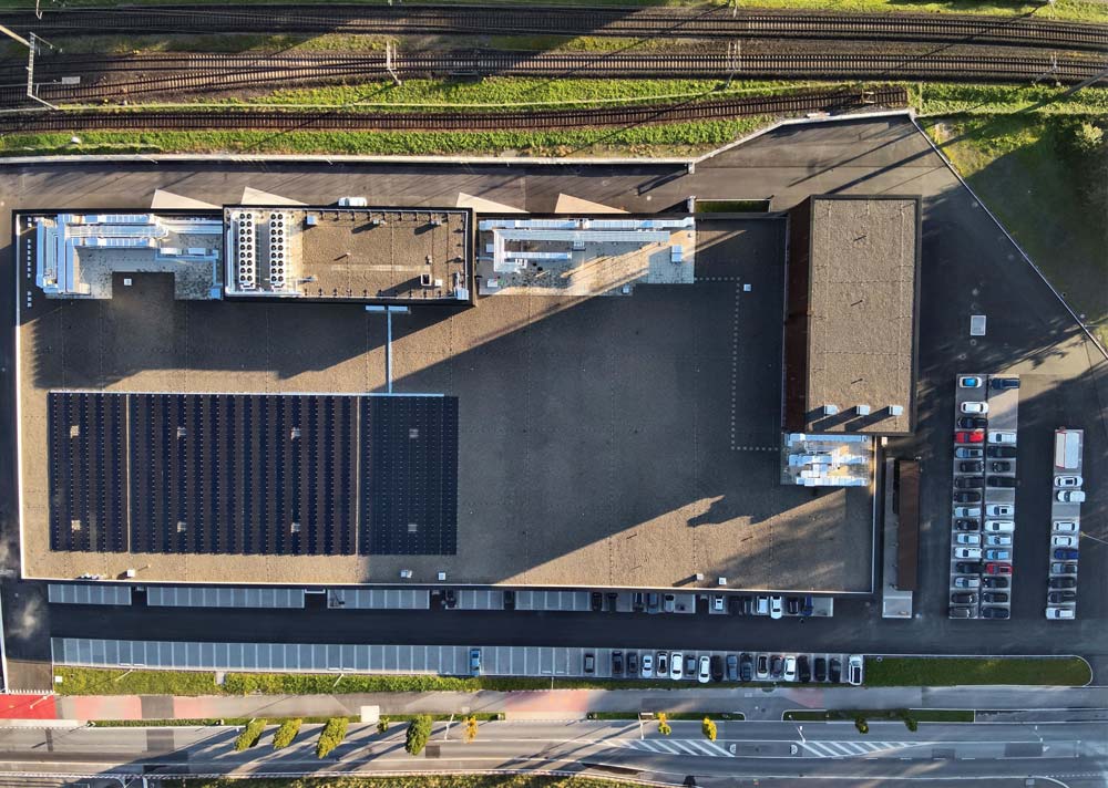 Neubau Bilten Vogelperspektive