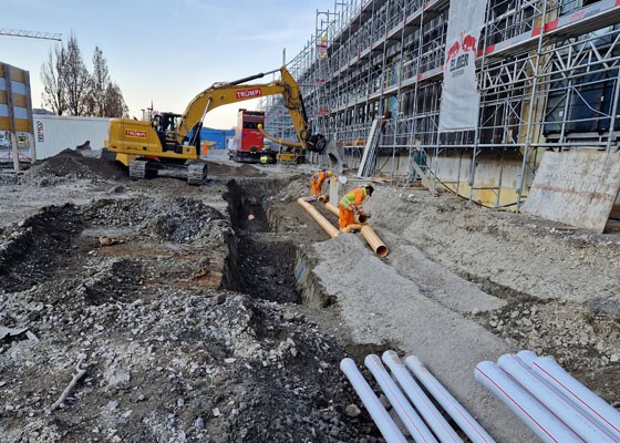 Neubau Fabrikationsgebäude Läderach AG, Bilten
